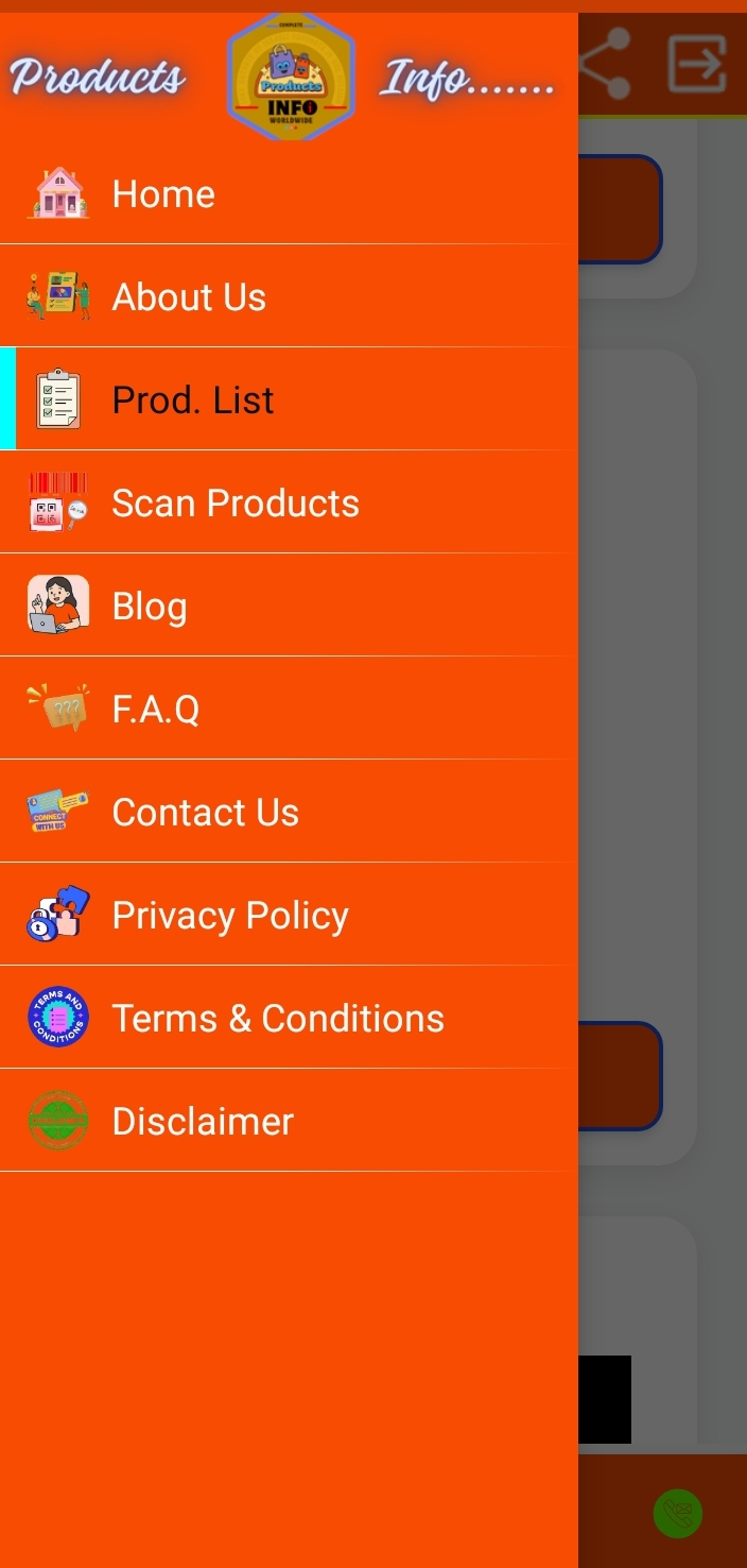 Products Info Screenshot 2